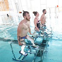 Piscine AquaBulles Aquabike