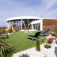 Piscine AquaBulles - Solarium