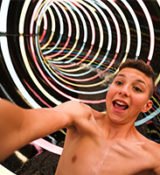 Piscine Aqua°Bulles - Toboggan @Simon Bourcier