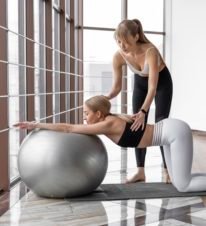 Fit'ball fitness aquabulles