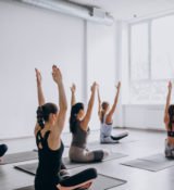 Pilates fitness aquabulles